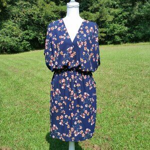 Casual Floral Dress – 1X